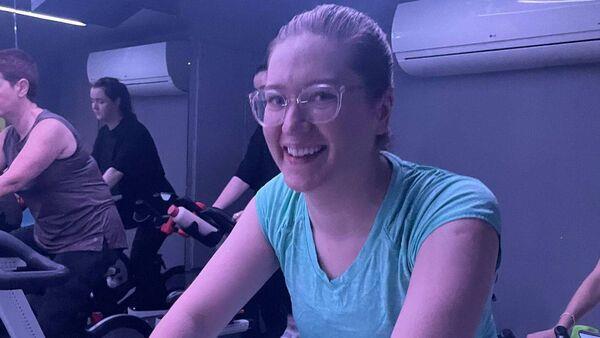 'I felt comfortable enough to give it my all at a Taylor Swift spinning class'