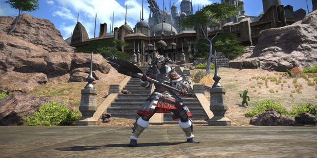 A Warrior in Final Fantasy 14