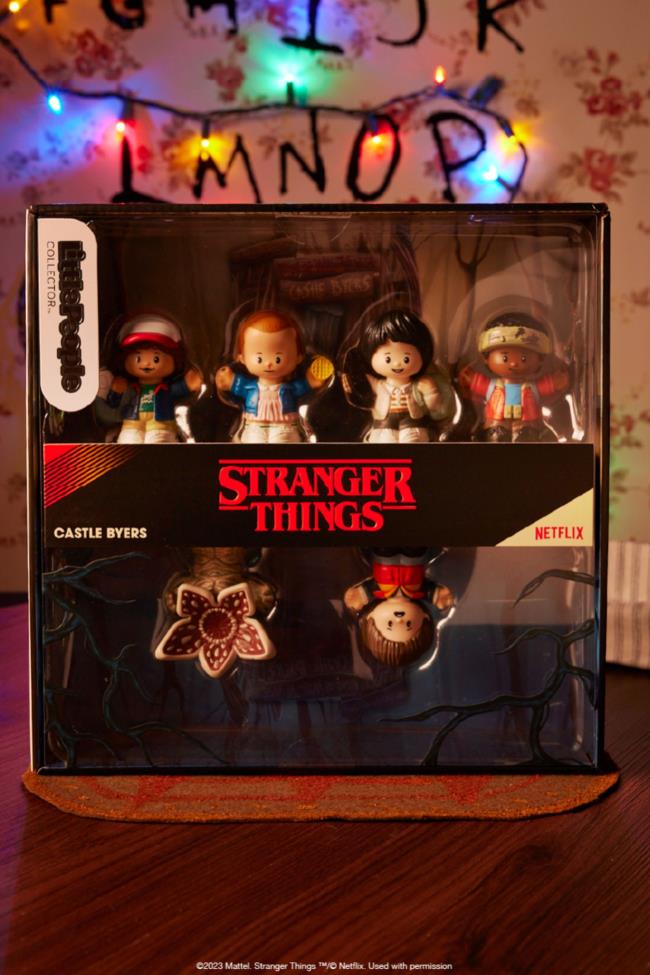 Stranger Things Castle Byers Little People Collector Set