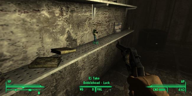 Fallout 3 Luck Bobblehead