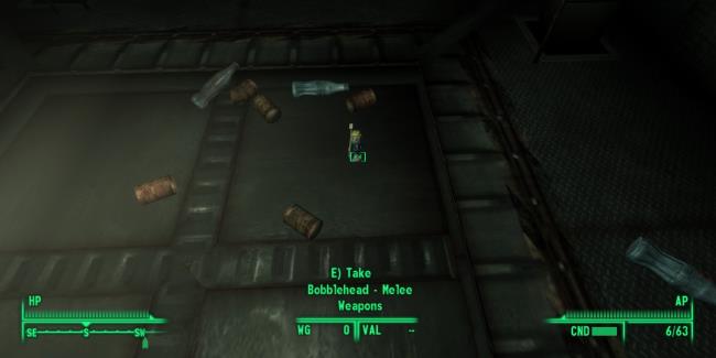 Fallout 3 Melee Weapons Bobblehead